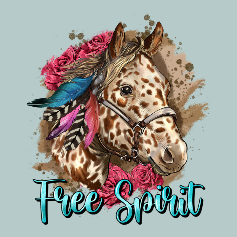 Free Spirit Appaloosa Horse Heavy Core Tee by LillyAllenDesigns | Teevron
