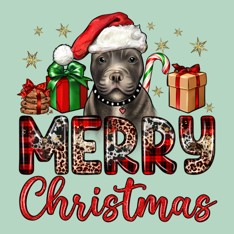 Merry Christmas Pitbull Classic Tee by JahusDesignShop | Teevron
