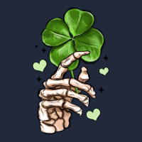 Skeleton Hand With Shamrock St Patrick S Day Premium Sweatshirt | Teevron