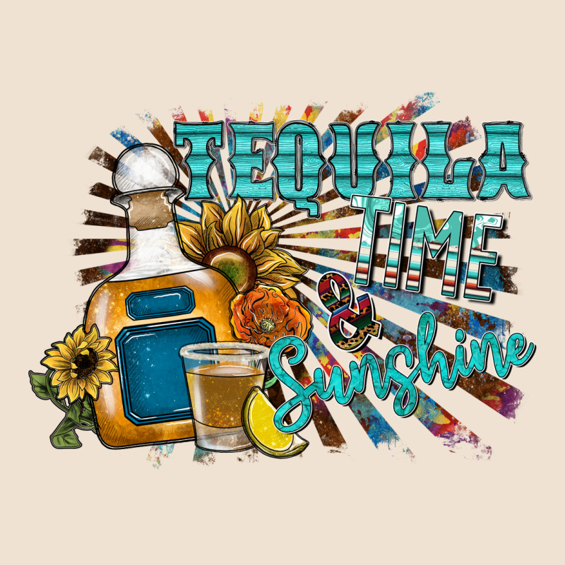 Tequila Time & Sunshine Urban Heavy Tee by SublimationCraftShop | Teevron