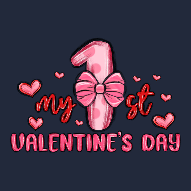 My First Valentines Day Premium Sweatshirt by MaliasSmallBusiness | Teevron
