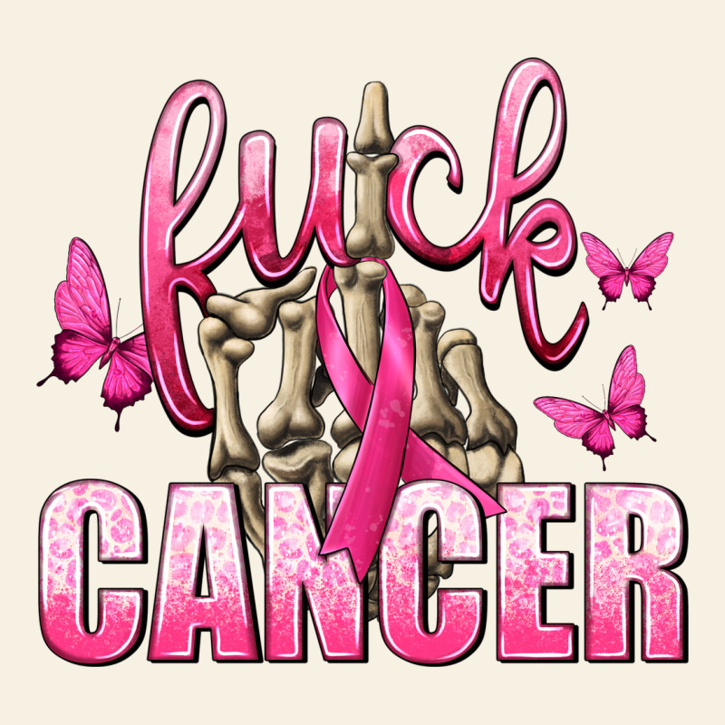 Fuck Cancer With Butterflies Vintage Tee by texasbilliewilder | Teevron