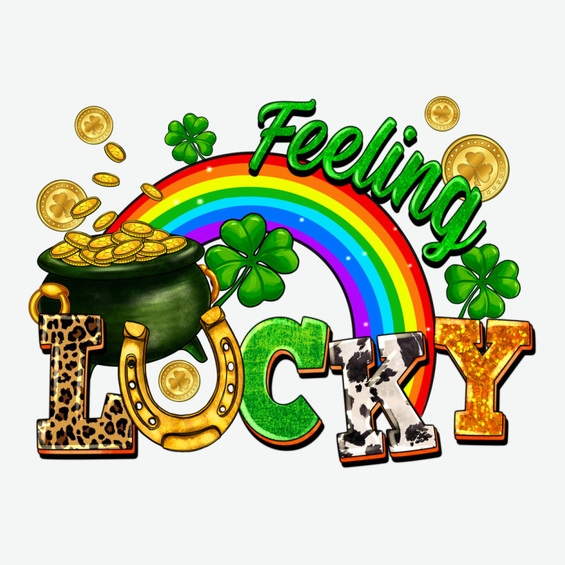 Feeling Lucky Urban Heavy Tee by FaDigitalArtStudio | Teevron