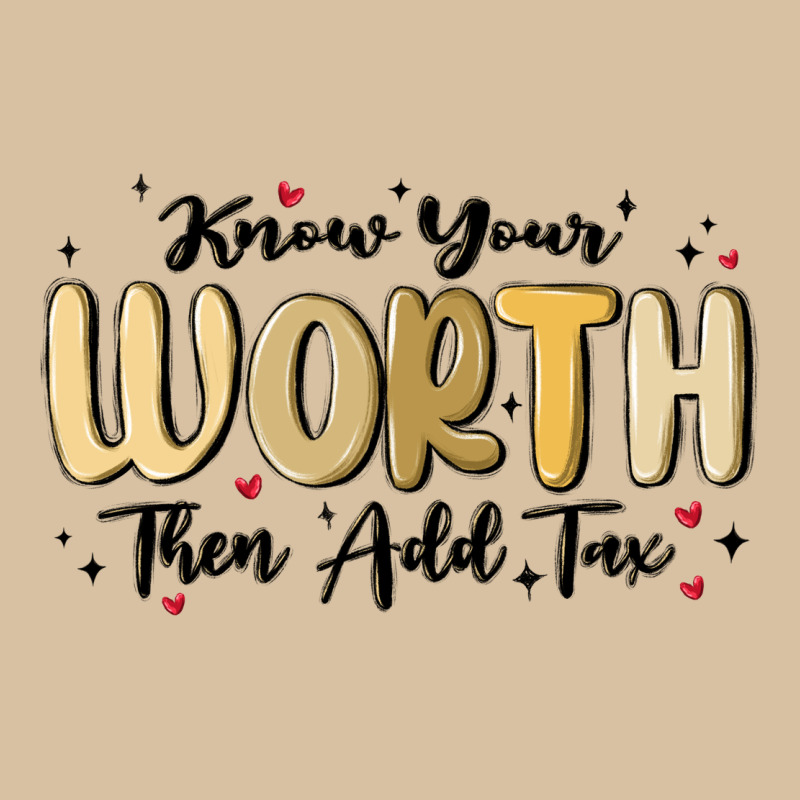 Know Your Worth Heavyweight Hoodie by MaliasSmallBusiness | Teevron