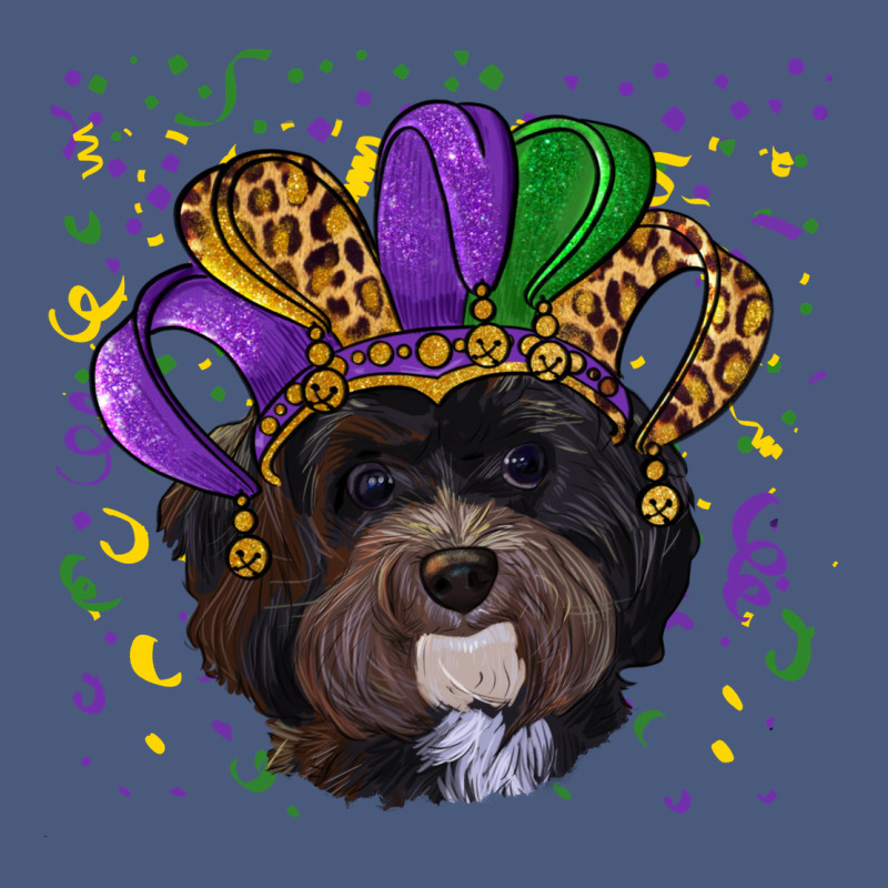 Mardi Gras Hat Havanese Dog Vintage Hoodie by RanaPortraitStore | Teevron