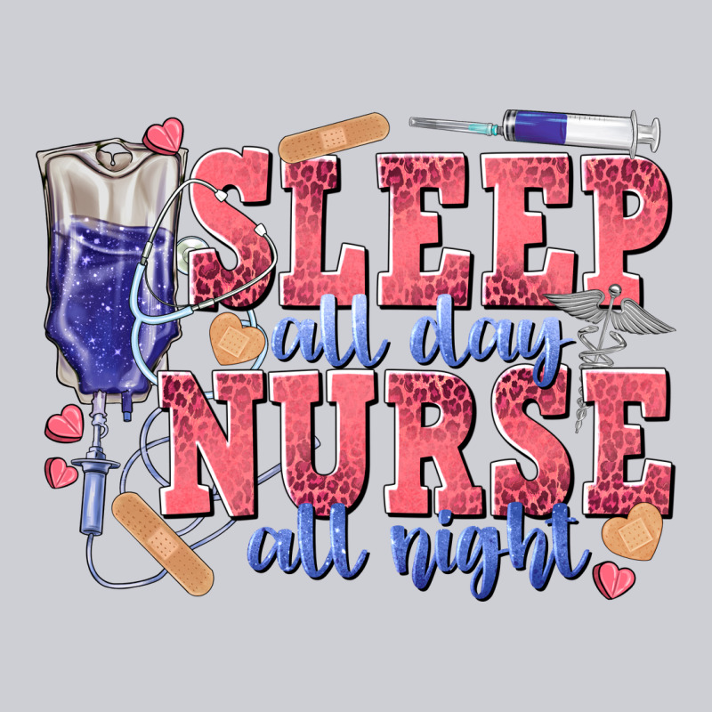 Sleep All Day Nurse All Night Heavyweight Sweatshirt by texasbilliewilder | Teevron