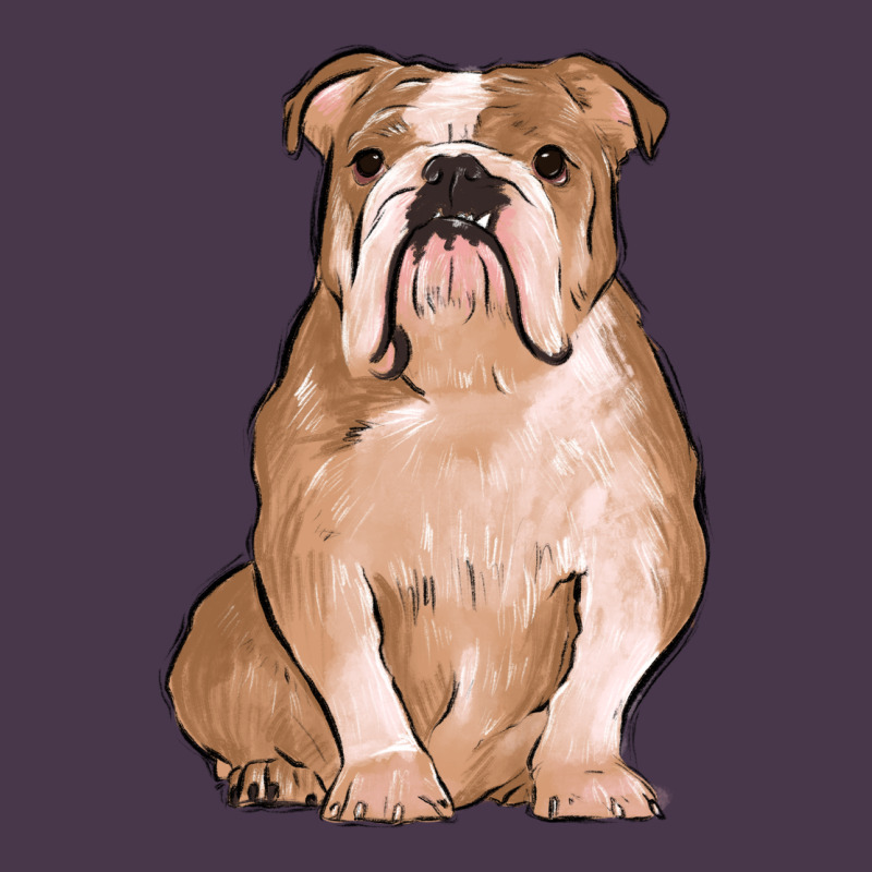 Bulldog Heavyweight Hoodie by MaliasSmallBusiness | Teevron