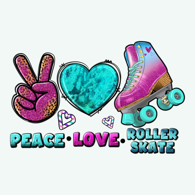Peace Love Roller Skate Premium Hoodie by BundleAndBundleShop | Teevron