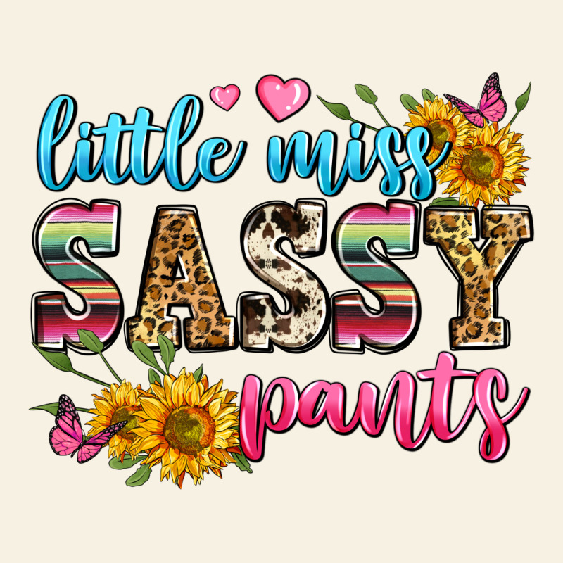 Western Little Miss Sassy Pants Vintage Tee by Zillion Design Studio | Teevron