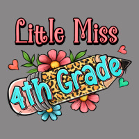 Little Miss Fourth Grade Vintage Tee | Teevron
