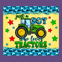 Just A Boy Who Loves Tractors Vintage Hoodie | Teevron