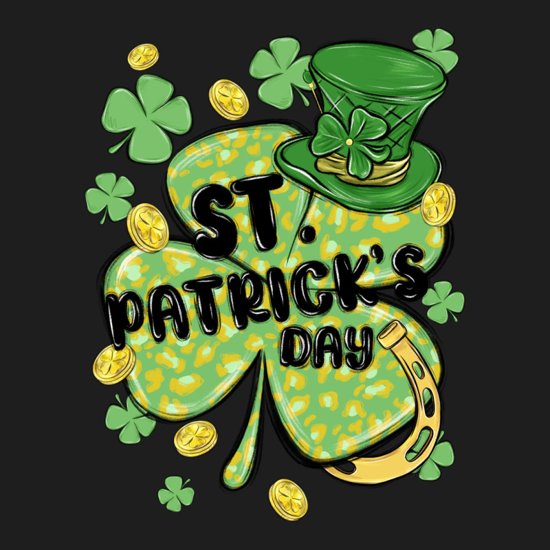 St. Patrick's Day Shamrock Heavyweight Hoodie by MaliasSmallBusiness | Teevron