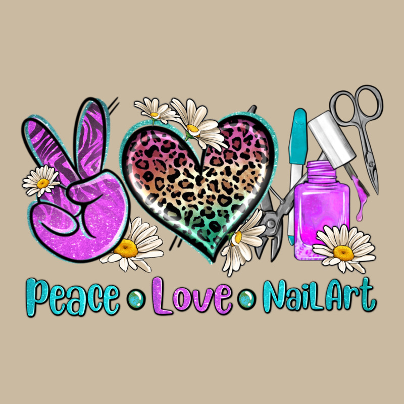Peace Love Nail Art Long Sleeve Tee by AdoDesignShop | Teevron