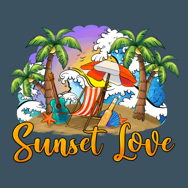 Sunset Love Urban Heavy Tee by BarkalooDesign | Teevron