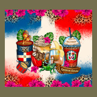 Dominican Republic Coffee Cups Vintage Hoodie | Teevron