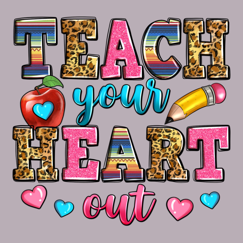 Teach Your Heart Out Vintage Tee by Zillion Design Studio | Teevron