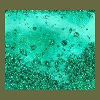 Green Glitter Long Sleeve Tee | Teevron