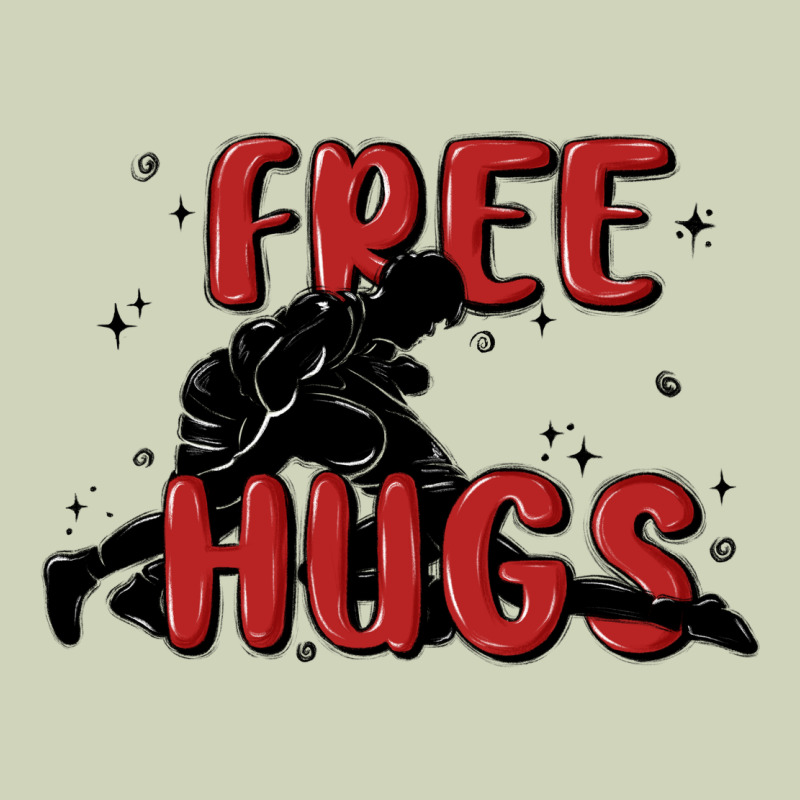 Free Hugs Heavyweight Hoodie by MaliasSmallBusiness | Teevron