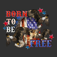 Born To Be Free 4th Of July Urban Heavy Tee | Teevron