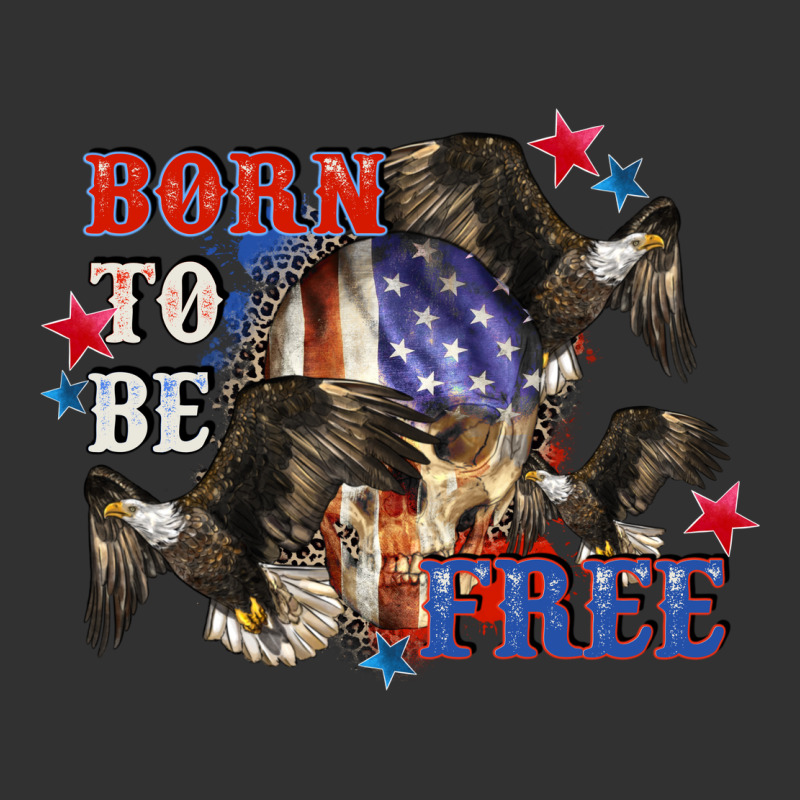 Born To Be Free 4th Of July Urban Heavy Tee by CowGirlArtShop | Teevron