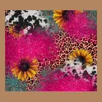 Pink Glitter Leopard Cowhide Long Sleeve Tee | Teevron