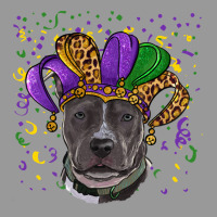 Mardi Gras Pitbull Vintage Hoodie | Teevron