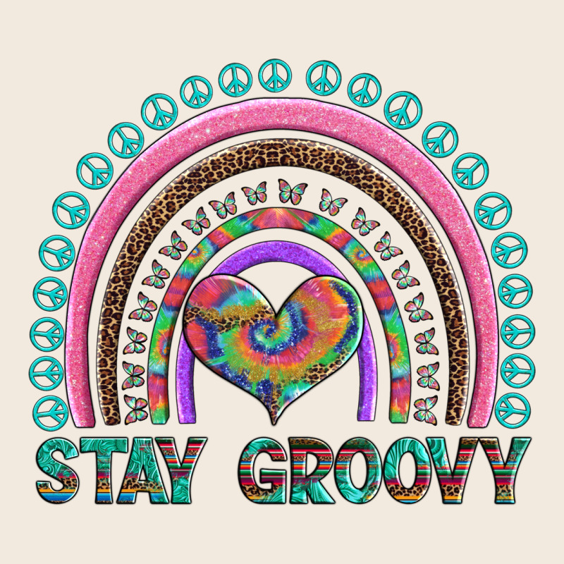 Stay Groovy With Rainbow And Heart Zipper Hoodie by Artiststas | Teevron
