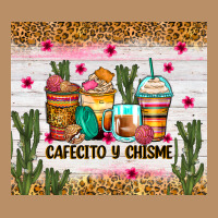 Cafecito Y Chisme Coffee Cups Vintage Hoodie | Teevron
