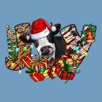 Christmas Joy Cow Urban Heavy Tee | Teevron