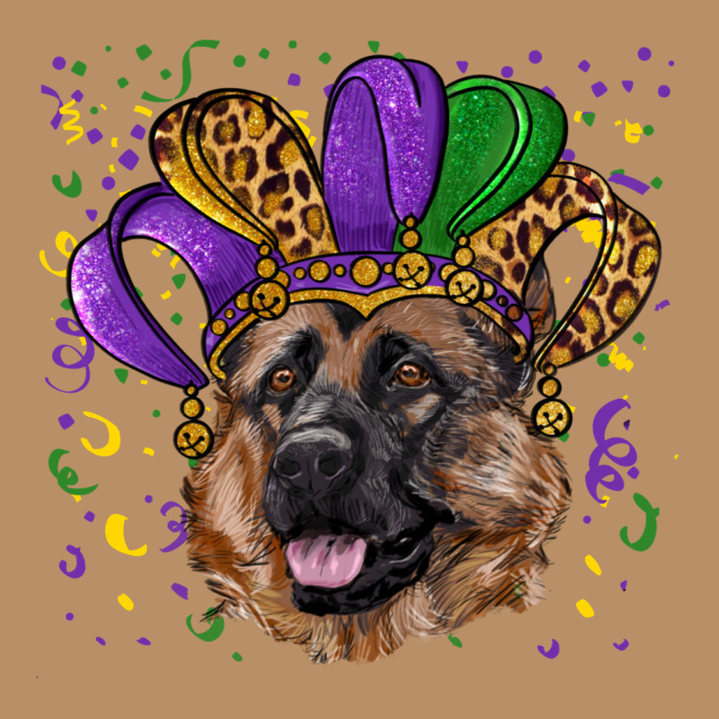 Mardi Gras Hat German Shepherd Vintage Hoodie by RanaPortraitStore | Teevron