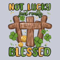 Not Lucky Just Really Blessed Malia Heavyweight Hoodie | Teevron