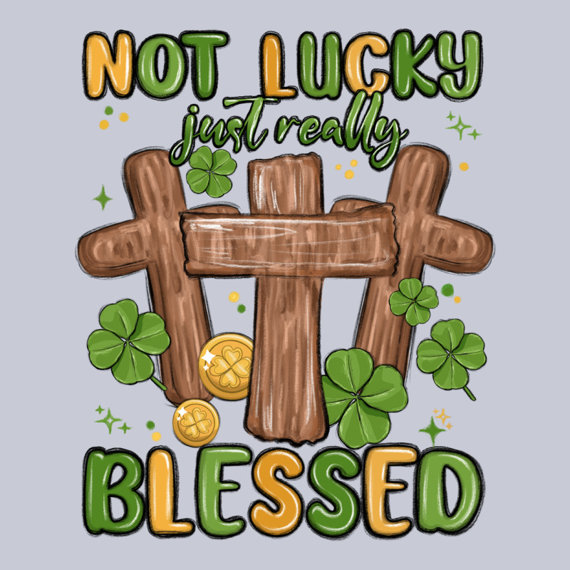 Not Lucky Just Really Blessed Malia Heavyweight Hoodie by MaliasSmallBusiness | Teevron