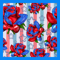 Patriotic Roses Zipper Hoodie | Teevron
