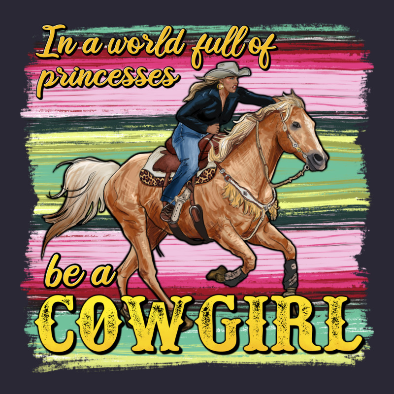 In A World Full Of Princesses Be A Cowgirl Vintage Tee by RanaPortraitStore | Teevron