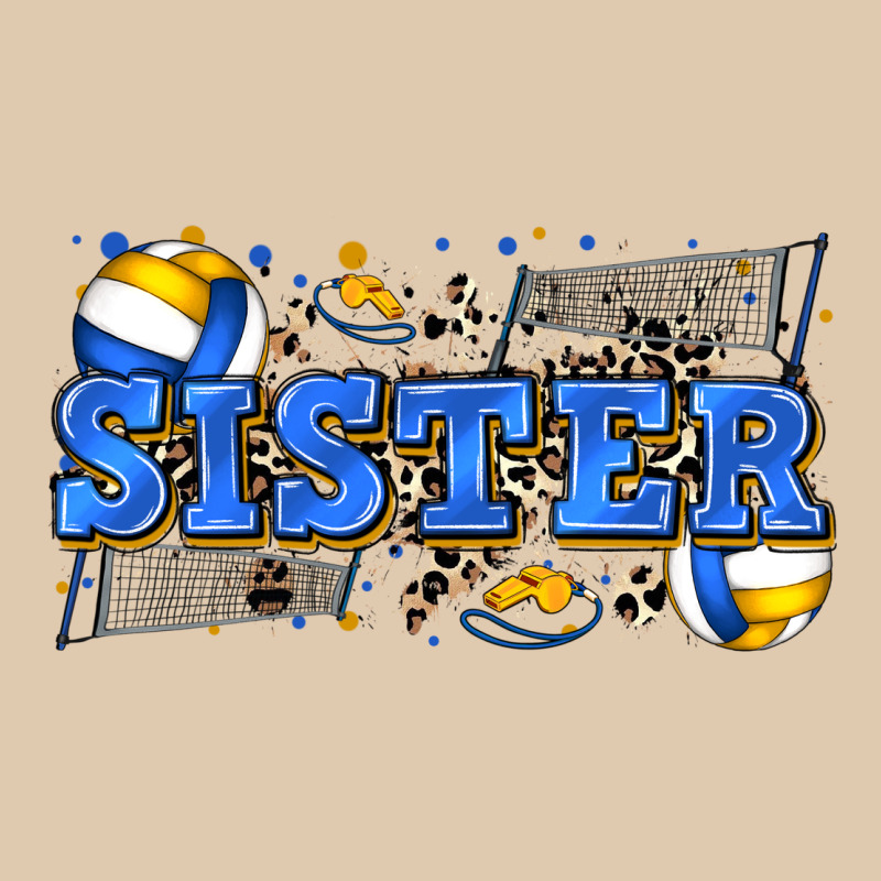 Sister Volleyball Heavyweight Sweatshirt by Zillion Design Studio | Teevron