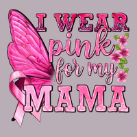I Wear Pink For My Mama With Butterfly Vintage Tee | Teevron