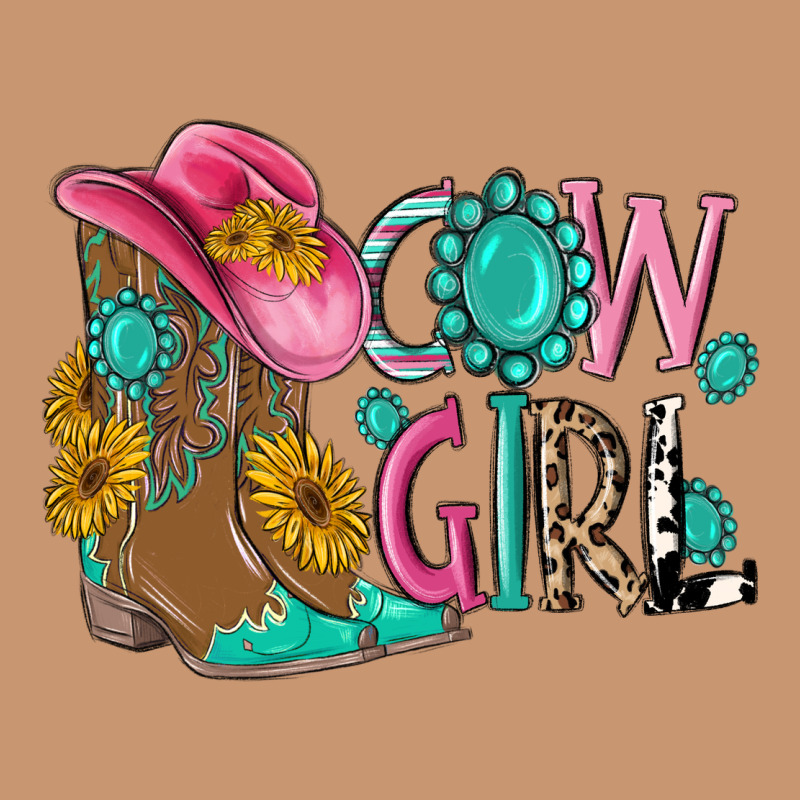 Cow Girl Western Boots Heavyweight Hoodie by MaliasSmallBusiness | Teevron