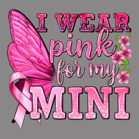 I Wear Pink For My Mini With Butterfly Vintage Tee | Teevron