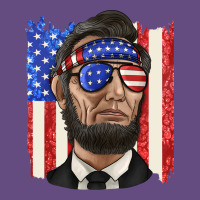 American Flag With Lincoln Vintage Hoodie | Teevron