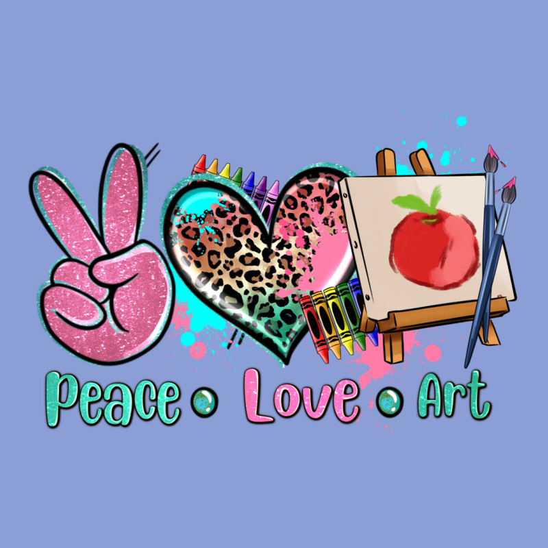 Peace Love Art   Ado Long Sleeve Tee by AdoDesignShop | Teevron