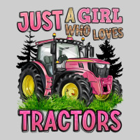 Just A Girl Who Loves Tractors Premium Tee | Teevron