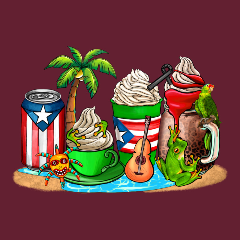 Puerto Rico Coffee Cups Classic Tee by AdoDesignShop | Teevron
