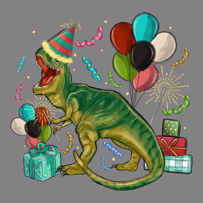 Party T Rex Heavyweight Hoodie by MaliasSmallBusiness | Teevron