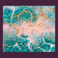 Turquoise Glitter Long Sleeve Tee | Teevron