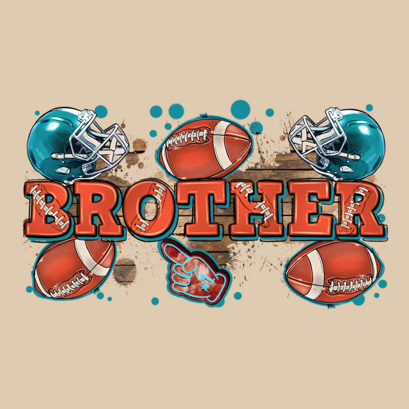 Brother American Football Heavyweight Sweatshirt by Zillion Design Studio | Teevron