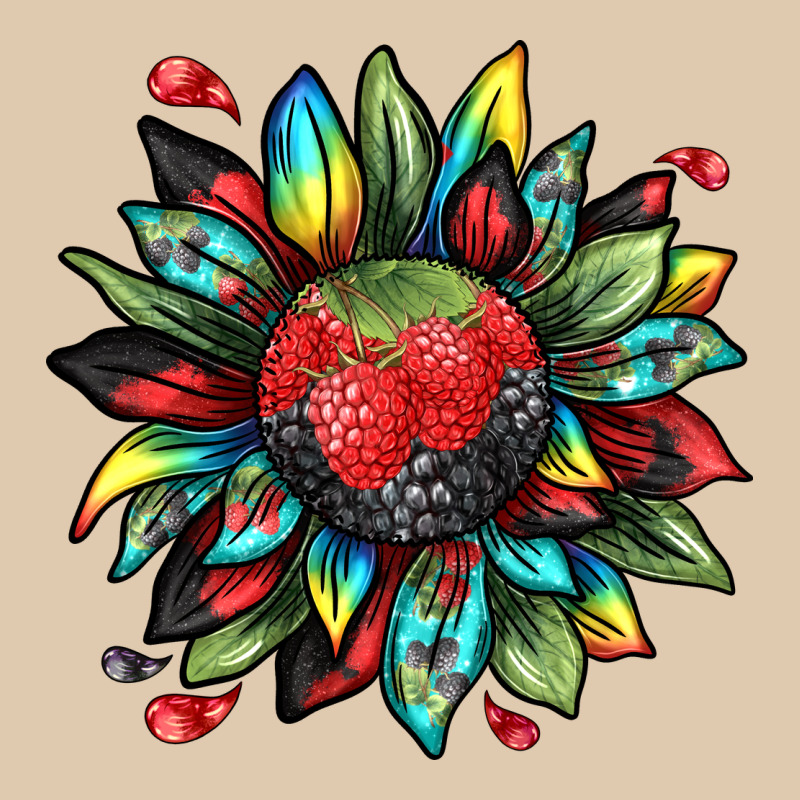 Berry Sunflower Heavyweight Sweatshirt by texasbilliewilder | Teevron