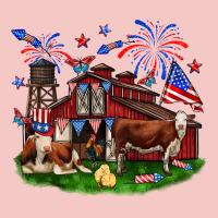 Barn Farm Animals 4th Of July Urban Heavy Tee | Teevron