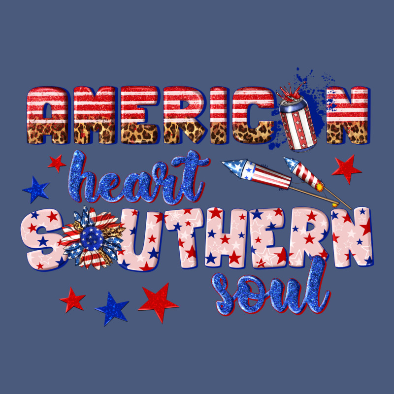 American Heart Southern Soul Vintage Hoodie by texasbilliewilder | Teevron