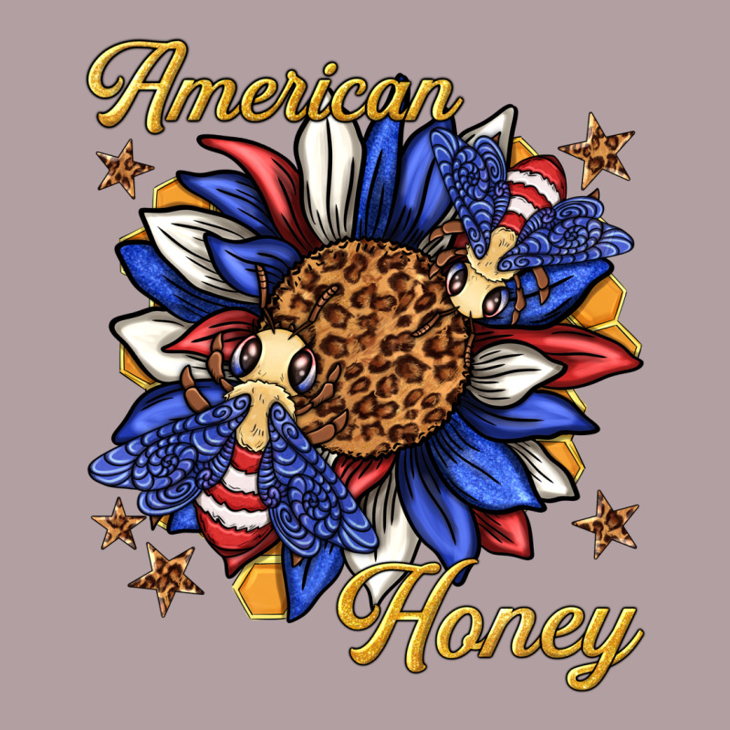American Honey With Bee Vintage Hoodie by texasbilliewilder | Teevron