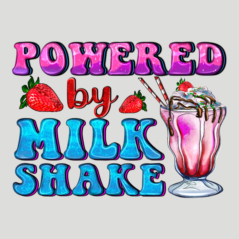 Powered By Milkshake Zipper Hoodie by AdoDesignShop | Teevron